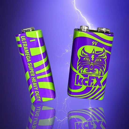 kittycasterFX Ultramega 9-volt battery