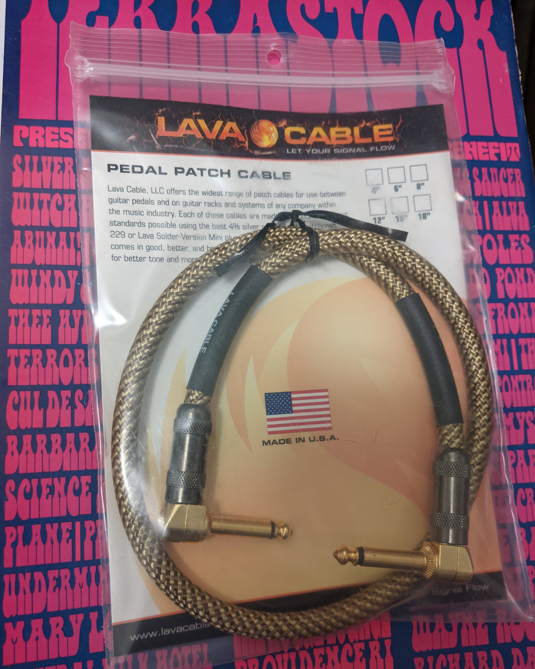 pedal patch cables Pedal Patch Cable 24" Tweed – Stompbox Sonic