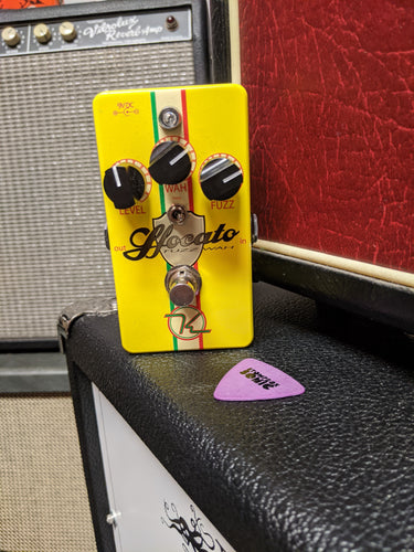 Keeley Sfocato Fuzz pedal with Wah tone control