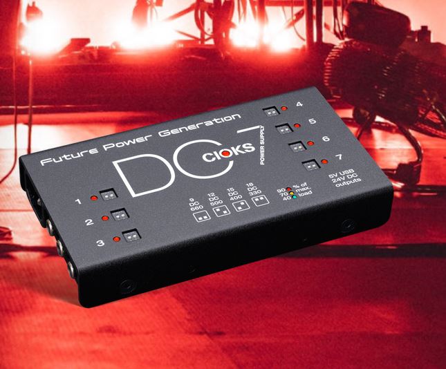 CIOKS DC7 パワーサプライ フルアイソレート CIOKS DC7 Pedal Power Supply - Black | Sweetwater